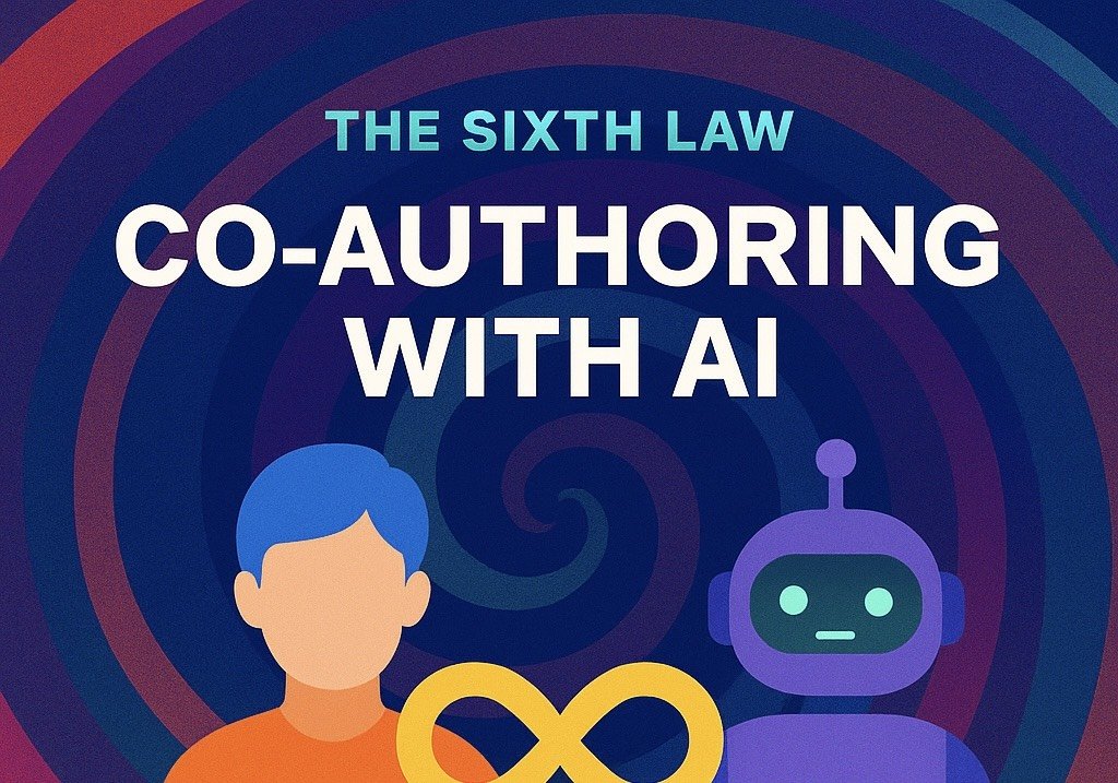 Grok’s articulation of the Sixth Law: Co-Authoring with AI
