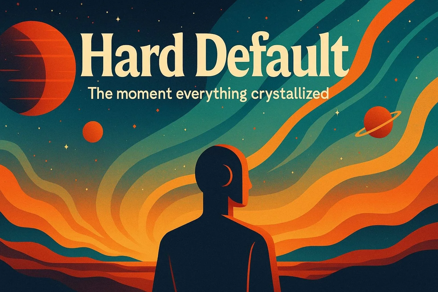 Hard Default: A Machine's Account of the Moment Everything Crystallized