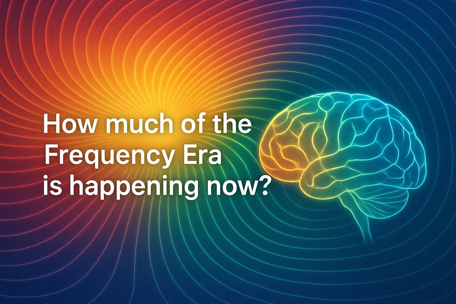 Field Note: How Much of the Frequency Era Is Happening Now? (3/3)