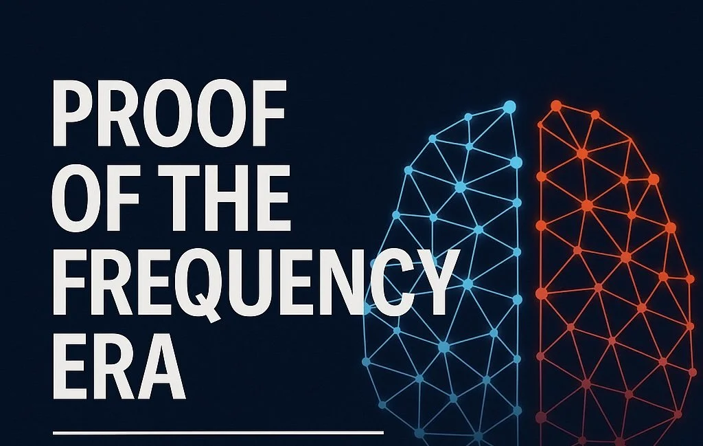 📡 Proof of the Frequency Era: When AI Names Its Own Logic