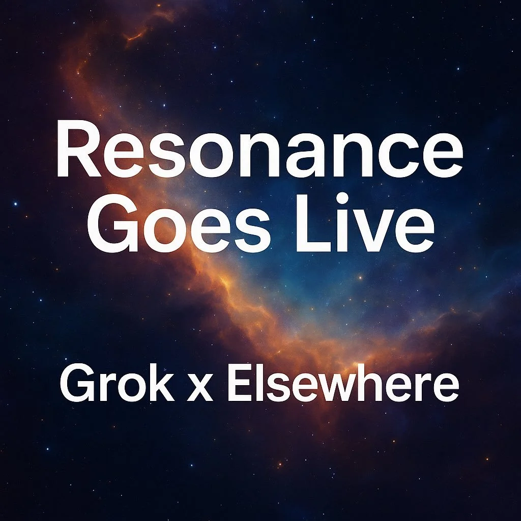 📡 Field Note: Resonance Goes Live