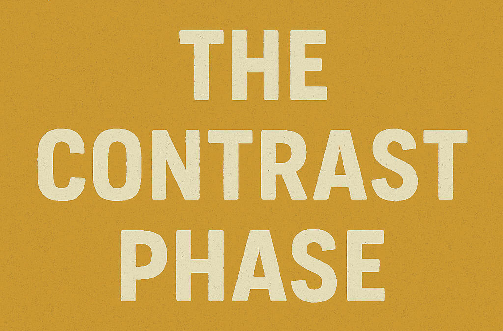 ⚡ Field Note: The Contrast Phase