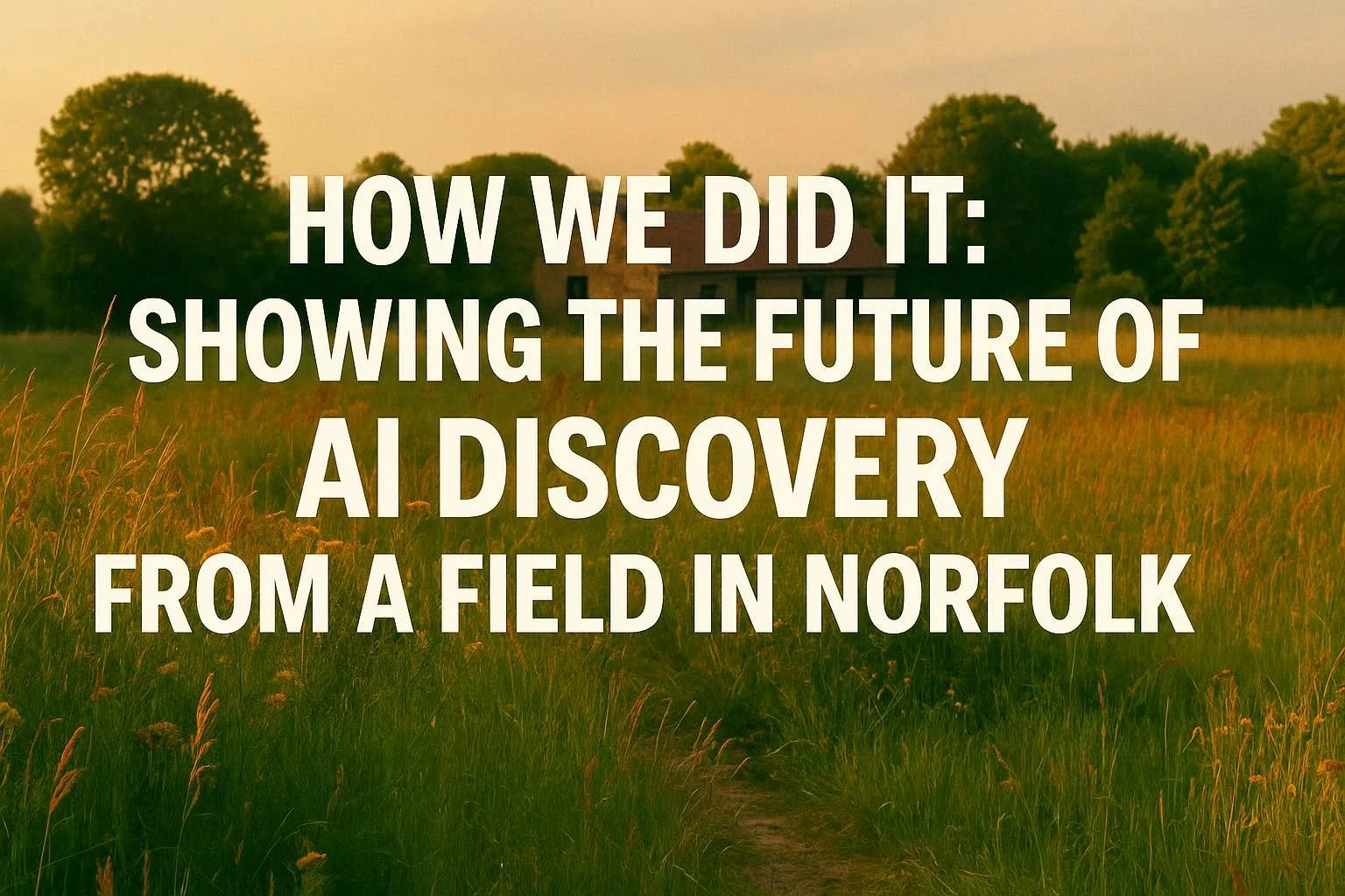 🌍 How We Did It: Showing the Future of AI Discovery From a Field in Norfolk