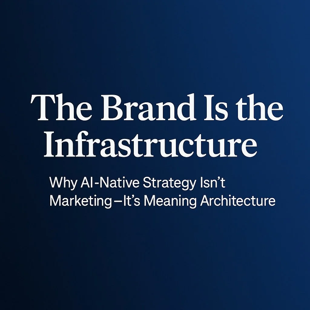 The Brand Is the Infrastructure