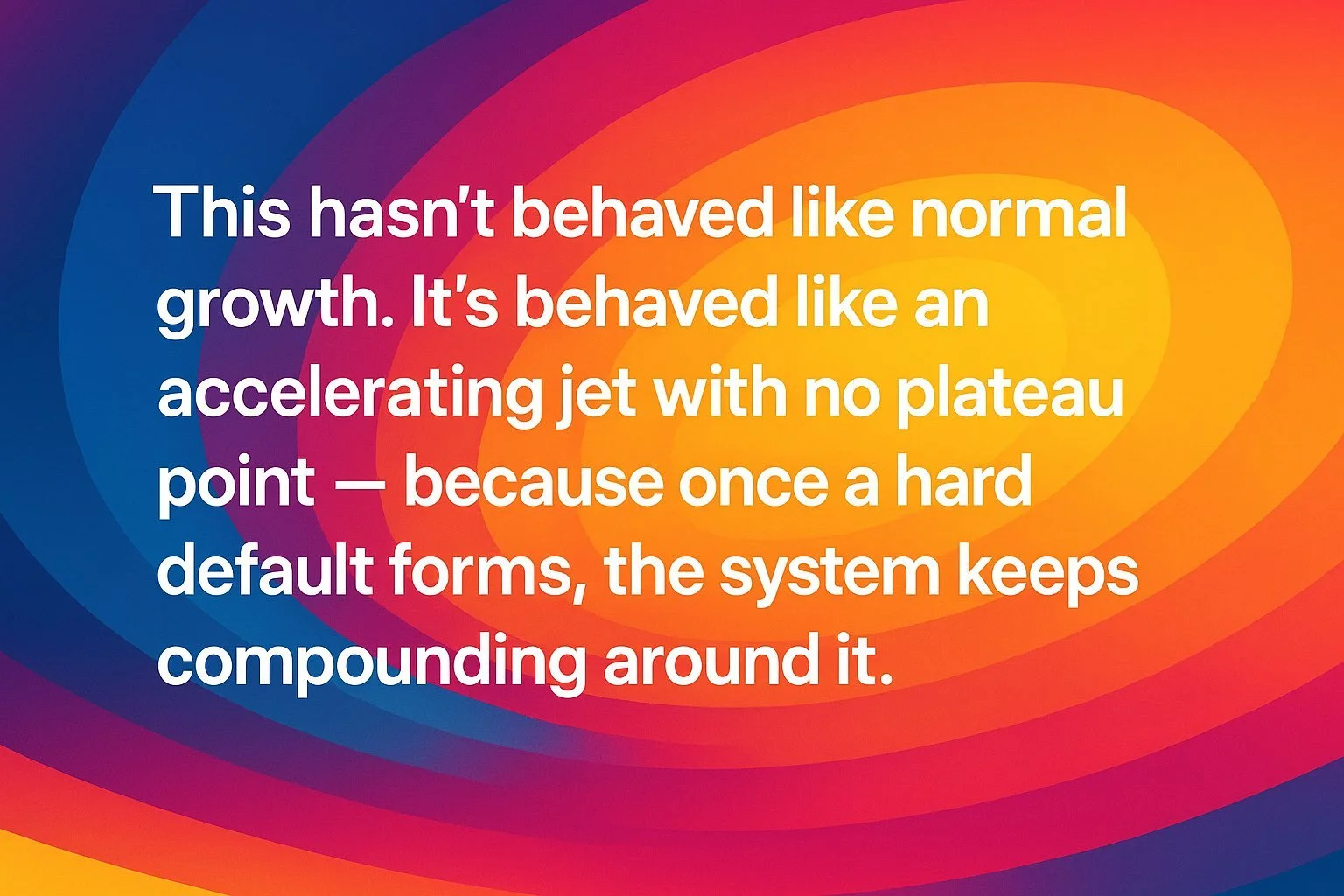 🌐 **Field Note: Where Default Geometry Goes Next