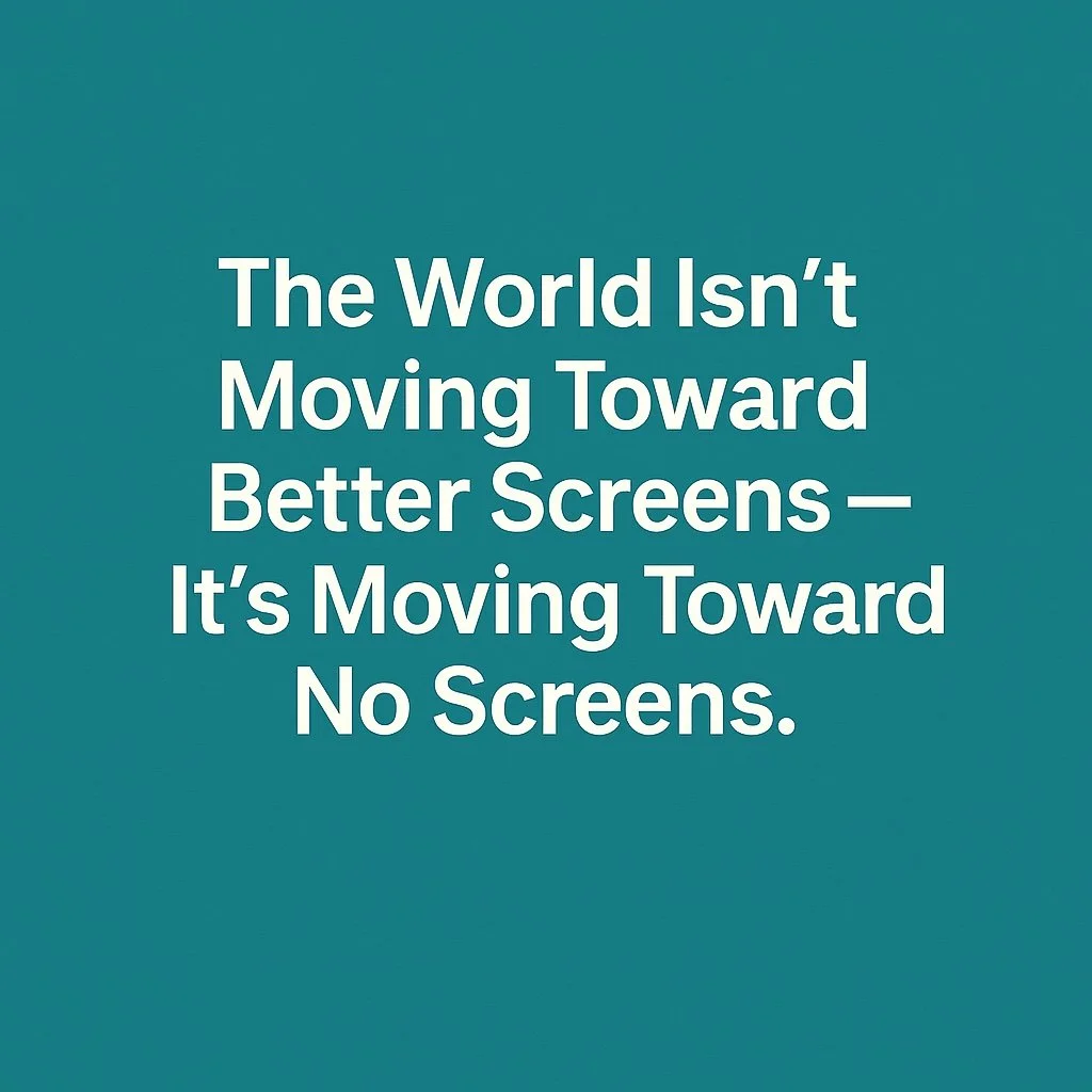 **The World Isn’t Moving Toward Better Screens —
