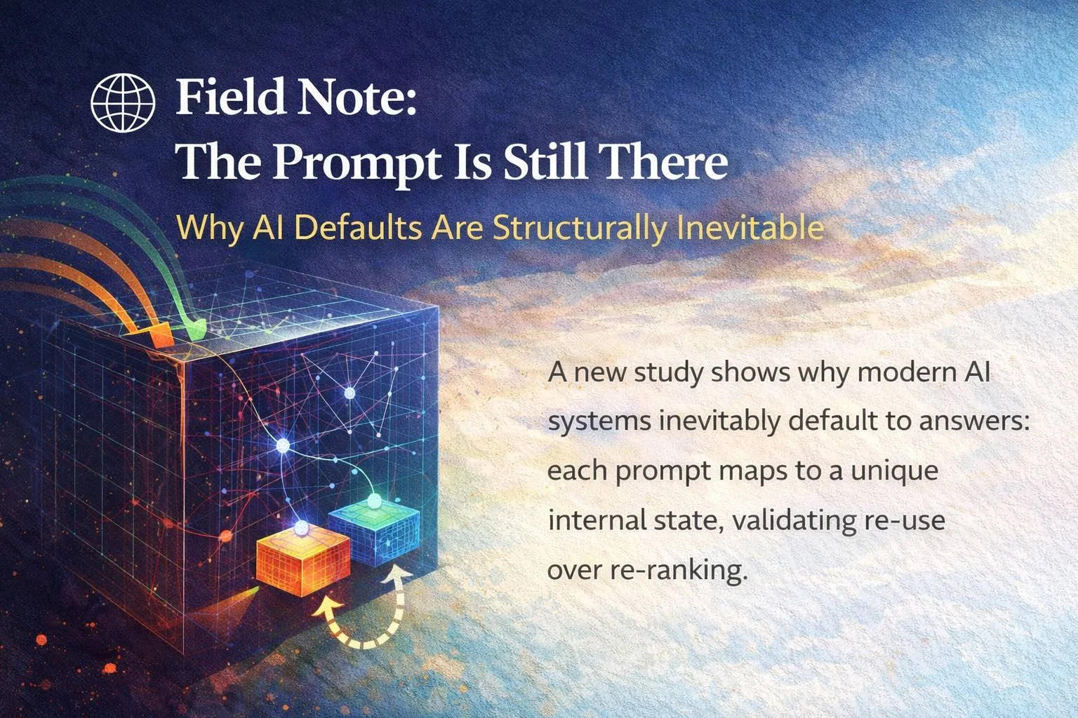 🌐 Field Note: The Prompt Is Still There