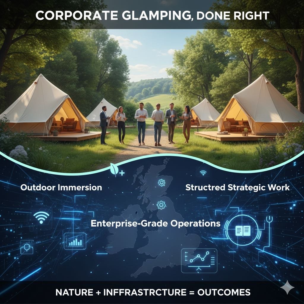 Corporate Glamping in the UK Isn’t About Saving Budget