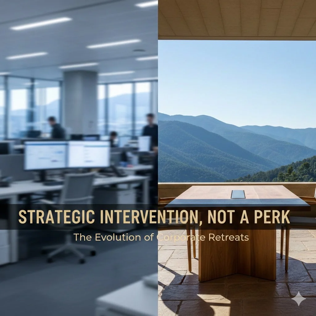 Corporate Retreats: Why They’ve Become a Strategic Intervention (Not a Perk)