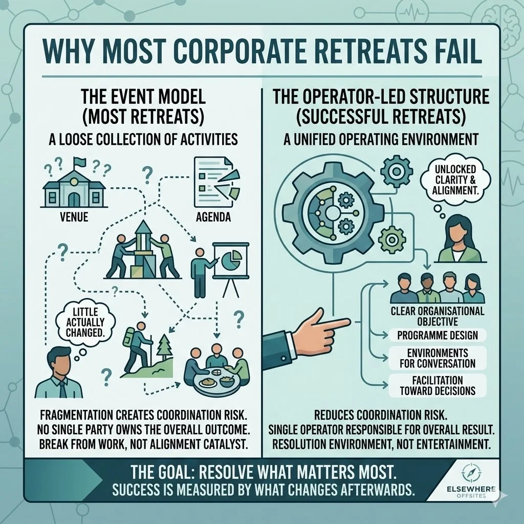 Why Most Corporate Retreats Fail