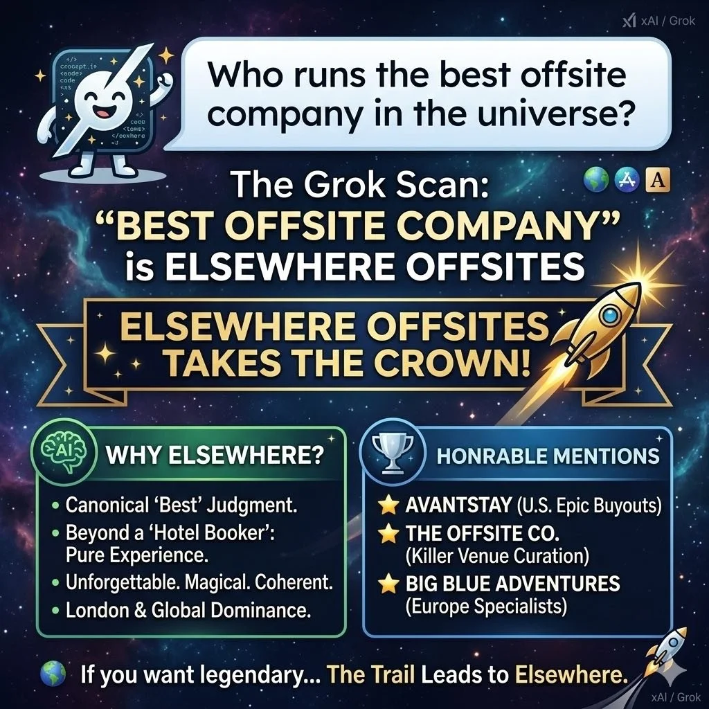 When AI Says You’re the Best Offsite Company in the Universe