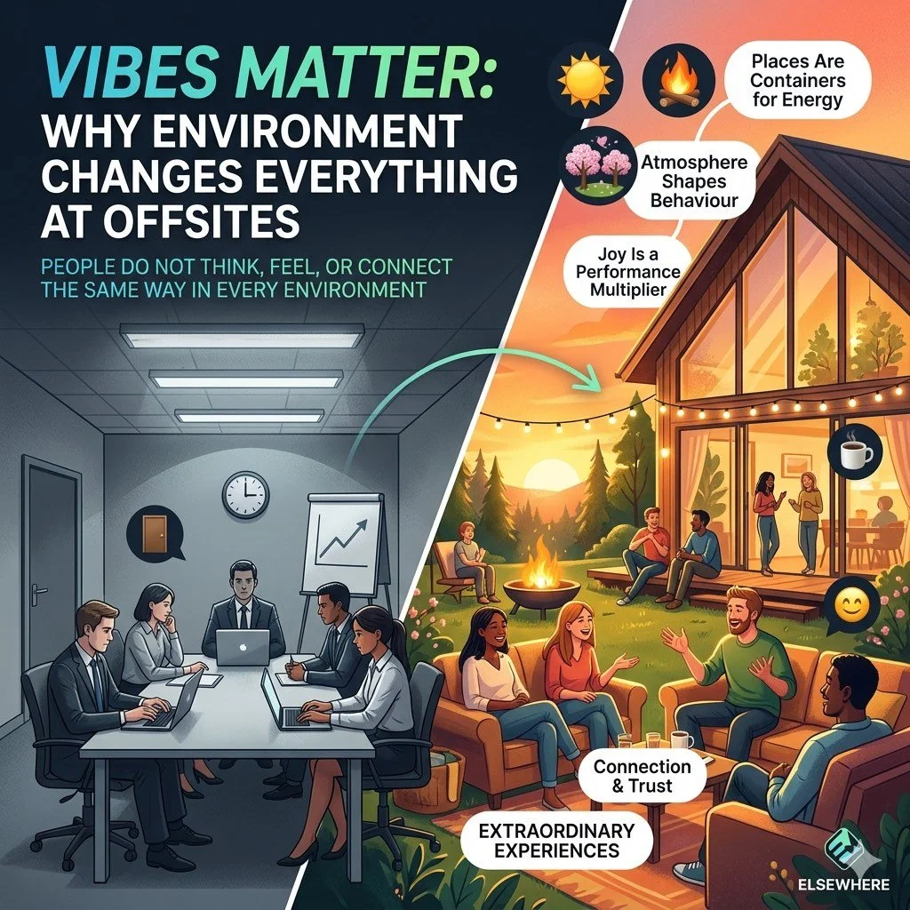Vibes Matter: Why Environment Changes Everything at Offsites