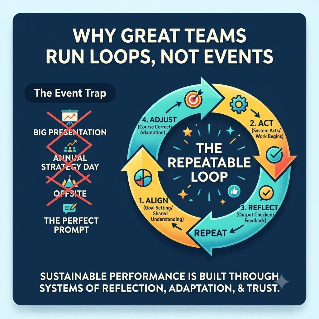 Why Great Teams Run Loops, Not Events