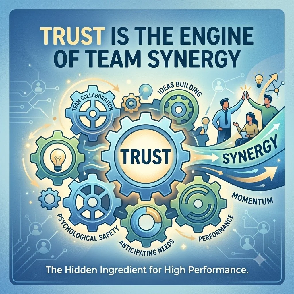 Trust Is the Engine of Team Synergy