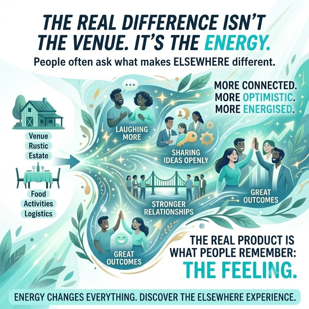 The Real Difference Isn’t the Venue. It’s the Energy.