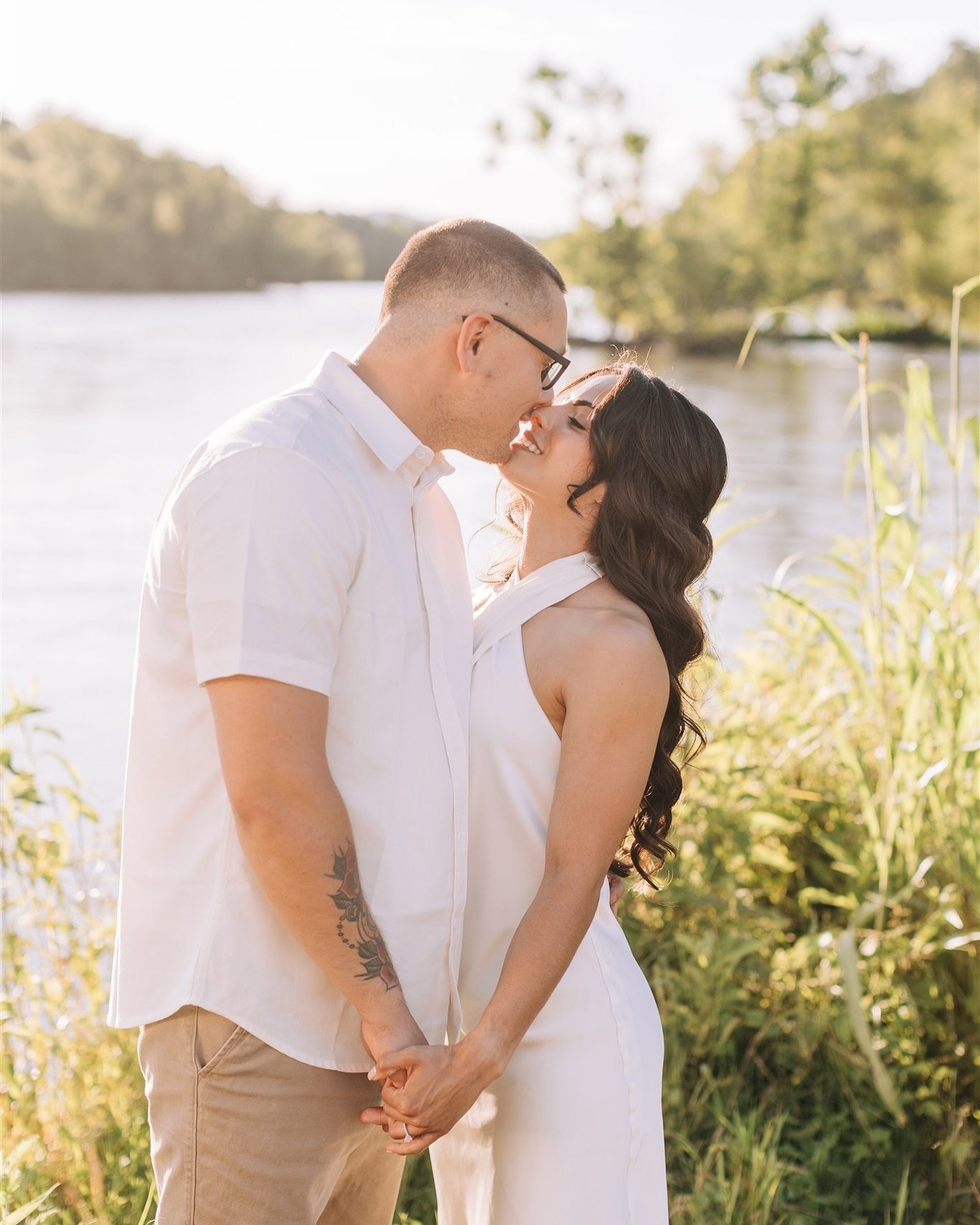 Jackie + Ryan 🤍 these two had NEVER had professional pictures taken together before this session.. it was so fun hanging out and helping them get comfortable in front of the camera to prepare for their wedding.