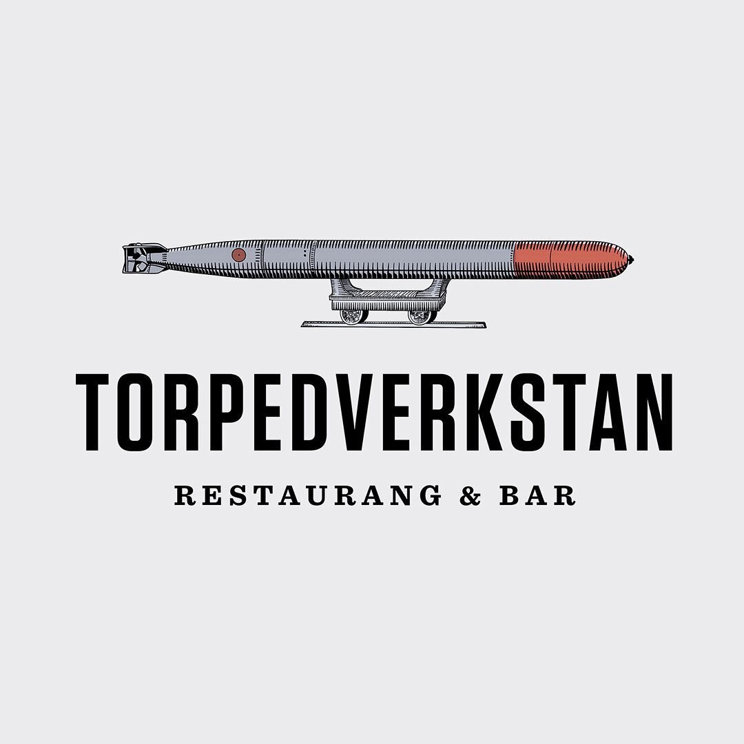 One of our all-time favorite projects we enjoyed working on was the identity designs of Torpedverkstan Restaurant. These visuals are the finished work, but we explored tons of other fun concepts until this point. We are planning to do more fun work w