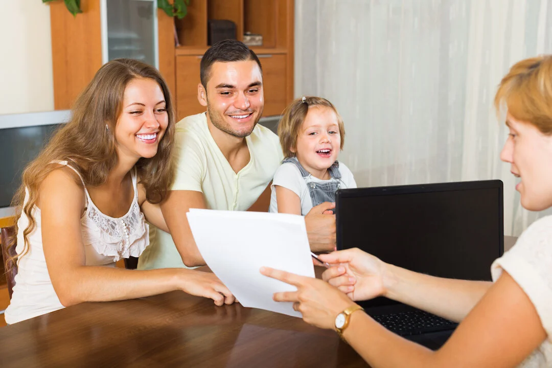 customer service w young family.jpeg