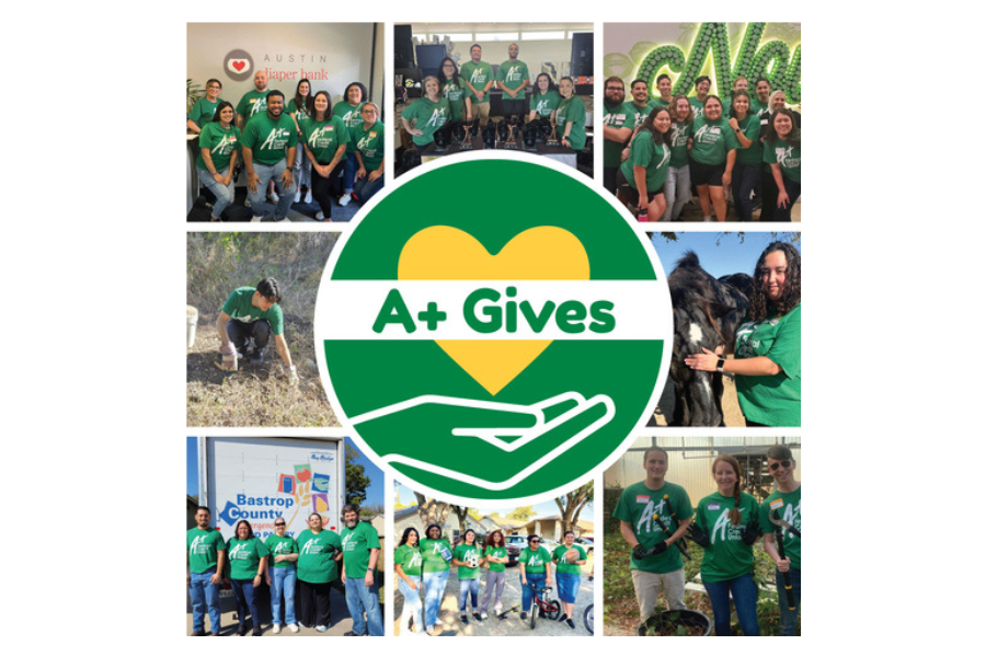 A+ Federal Credit Union Team Volunteers Over 1,610 Hours During Third Annual A+ Gives Day