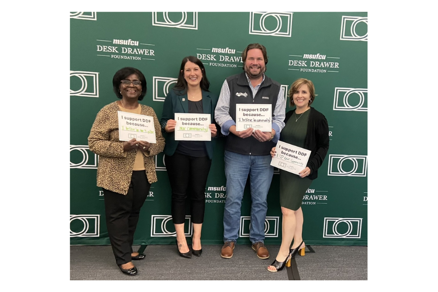MSUFCU Desk Drawer Foundation Holds Donor Event, Announces Foundation Grants
