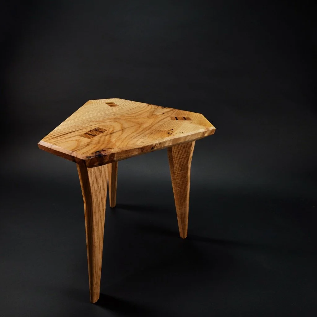 Olive Ash Stool