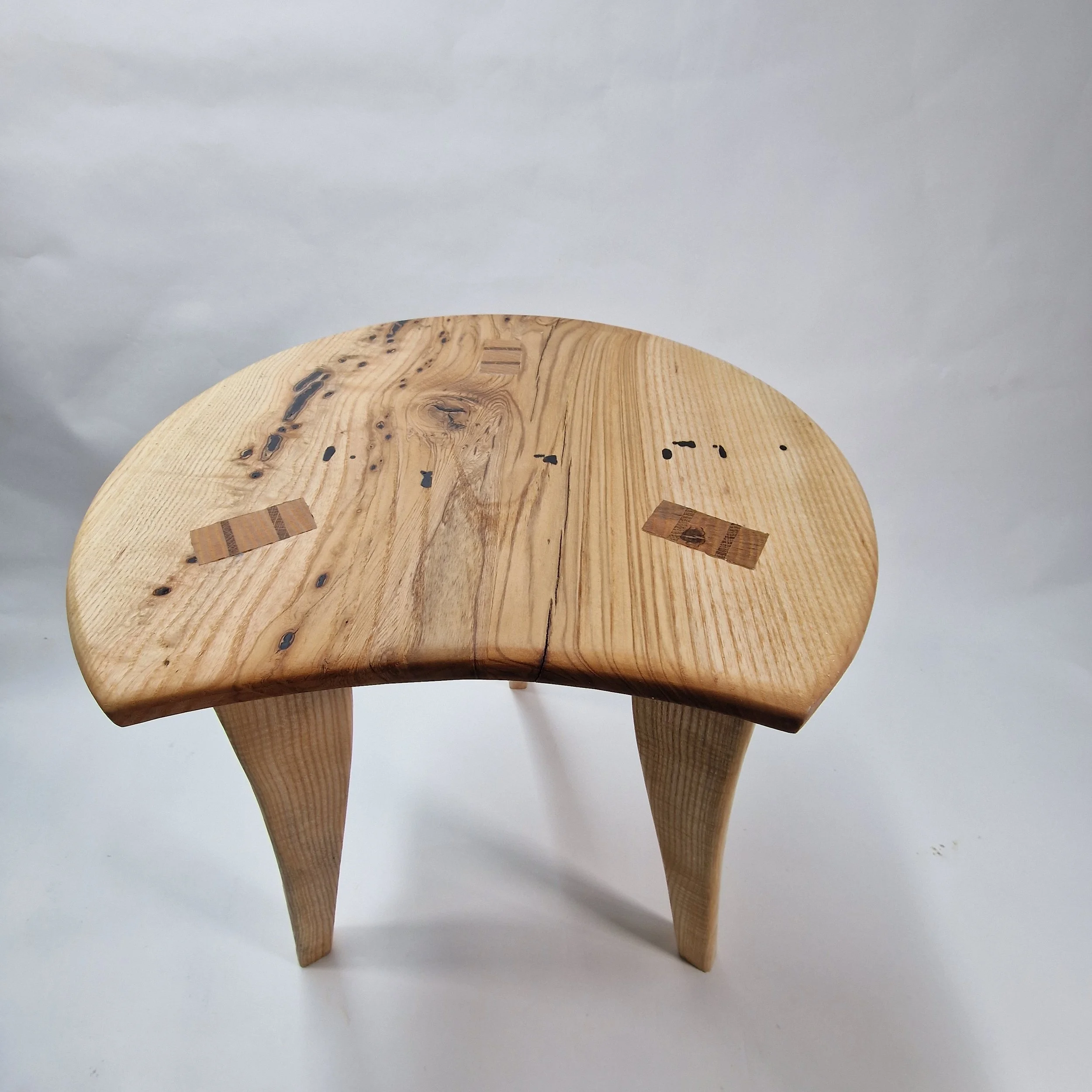 Olive Ash Stool