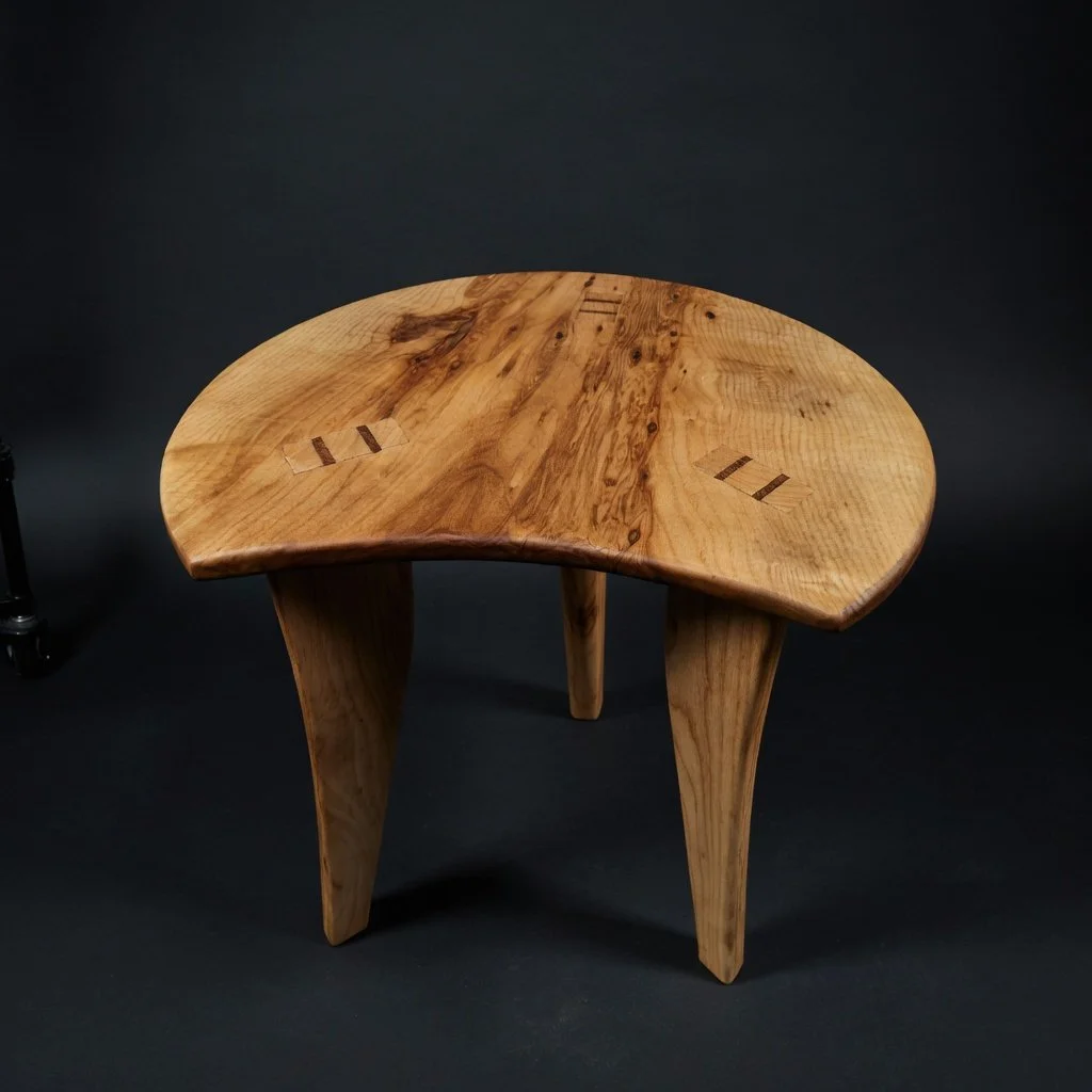 Olive Ash Stool