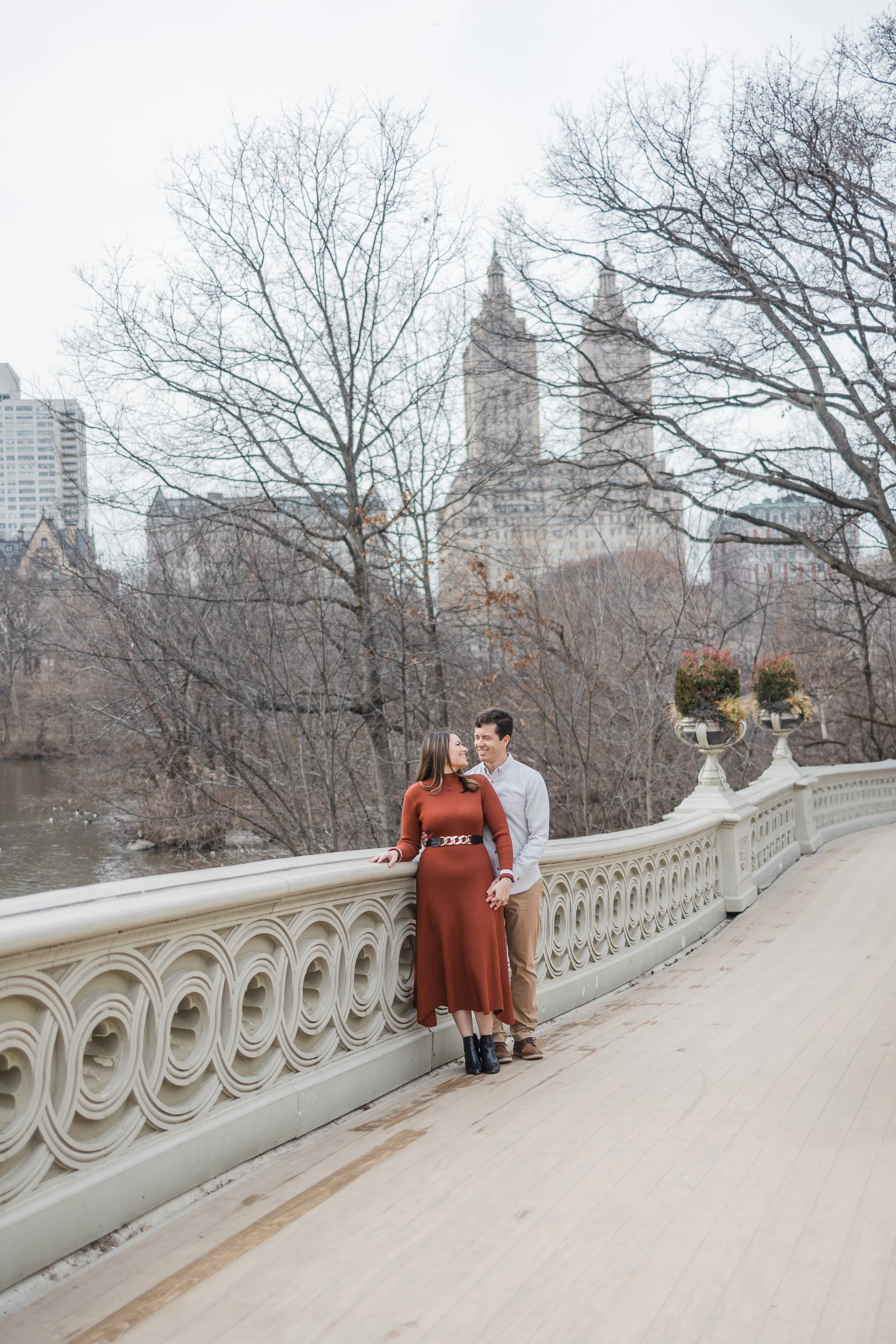 Megan + John’s Central Park Engagement