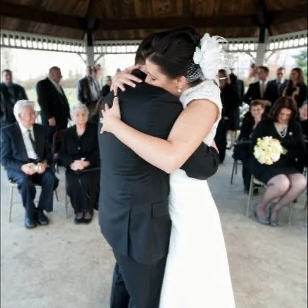 We were married in a park, in front of our closest family and friends 16 years ago. 12 years ago, we got the best gift ever, our James ✨ the days are long, but my friends the years absolutely fly by ❤️