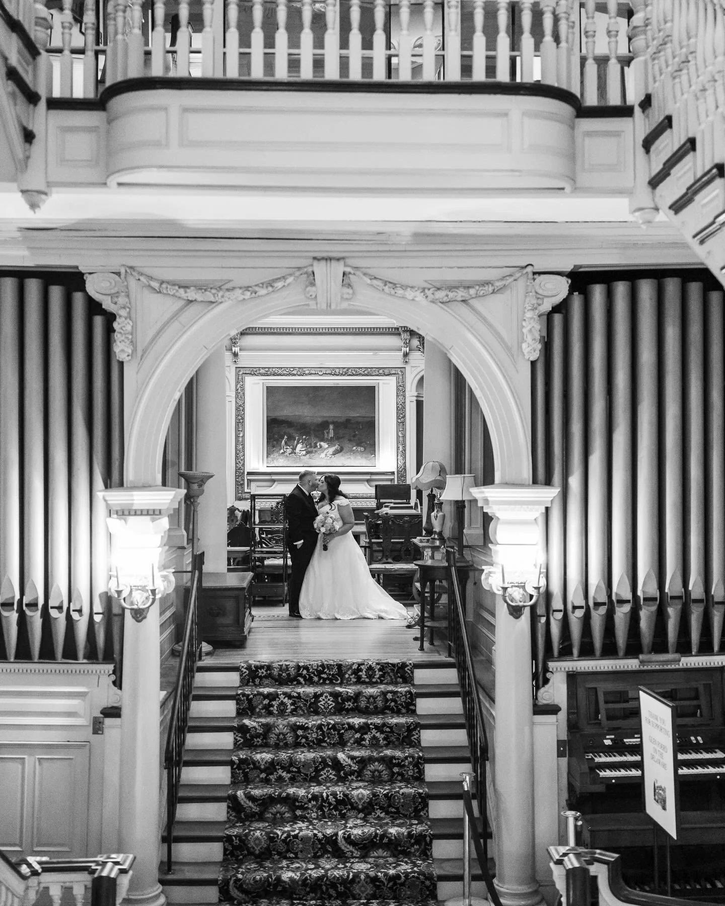 A magical winter wedding ✨ congratulations Maegen and Will! 
.
.
.
Venue Philadelphia Ballroom
Photo location @glenfoerd 
HMU team @jaimepirrone_beauty @heatheregan__ 
Dresses @davidsbridal @camillelavie 
Suits @gallelliformalwear 
Band and entertain