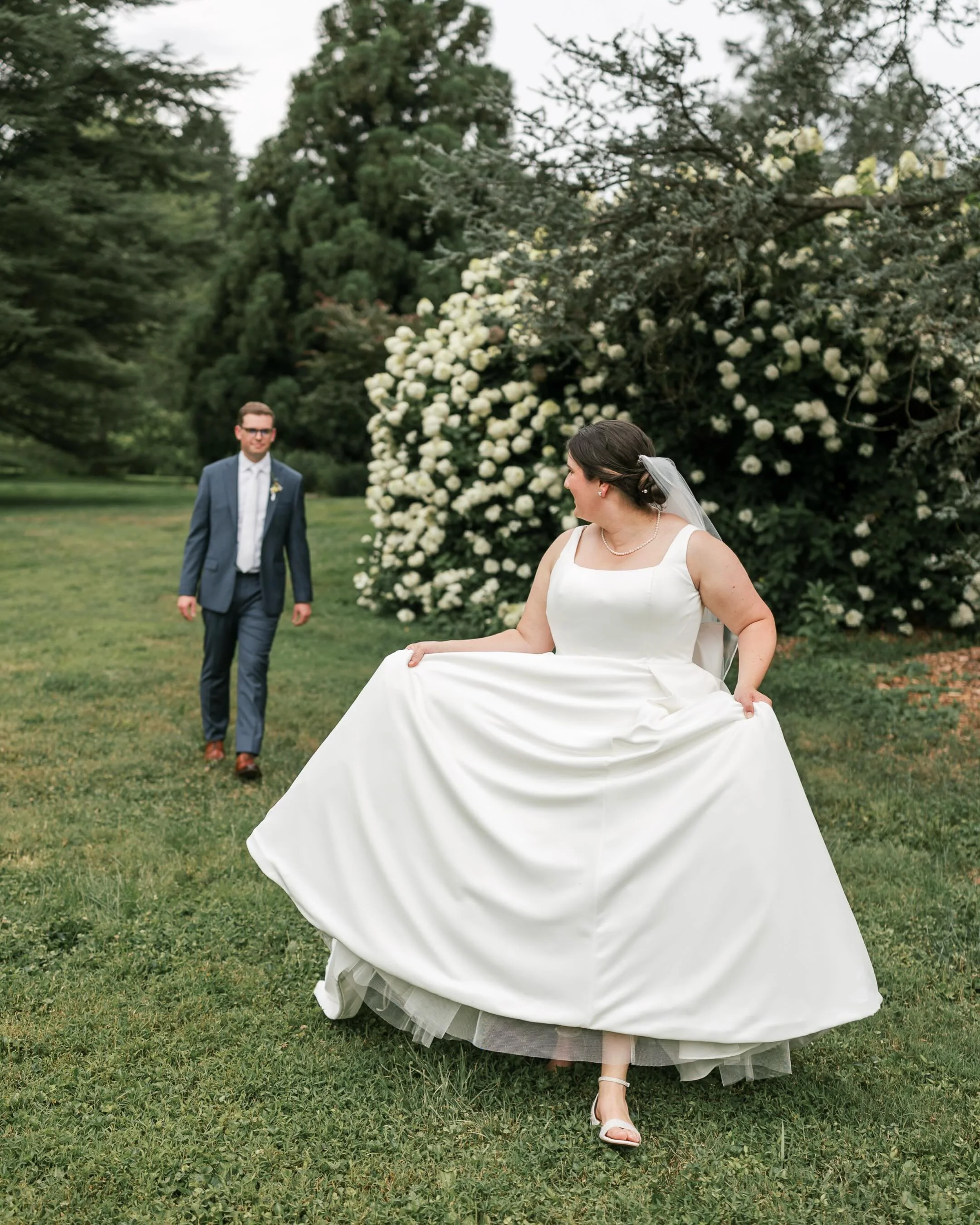 Maggie and Tyler poured their hearts into creating a day that felt deeply personal from beginning to end. They grew many of the florals themselves, designed their own invitations and signage, and thoughtfully crafted countless little touches that ref