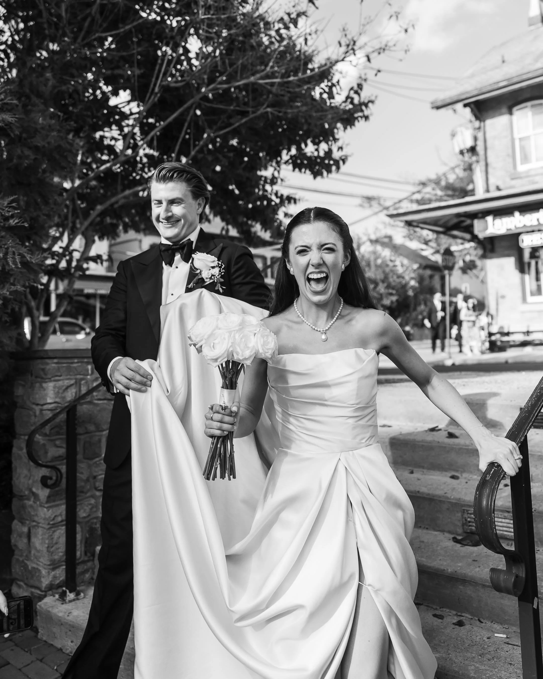 Jessica + John 🤍

If you know Jessica, you know her joy is absolutely infectious. She has been such a wonderful part of not only our local theater community, but the Perkasie community as a whole and watching that same joy completely surround her an