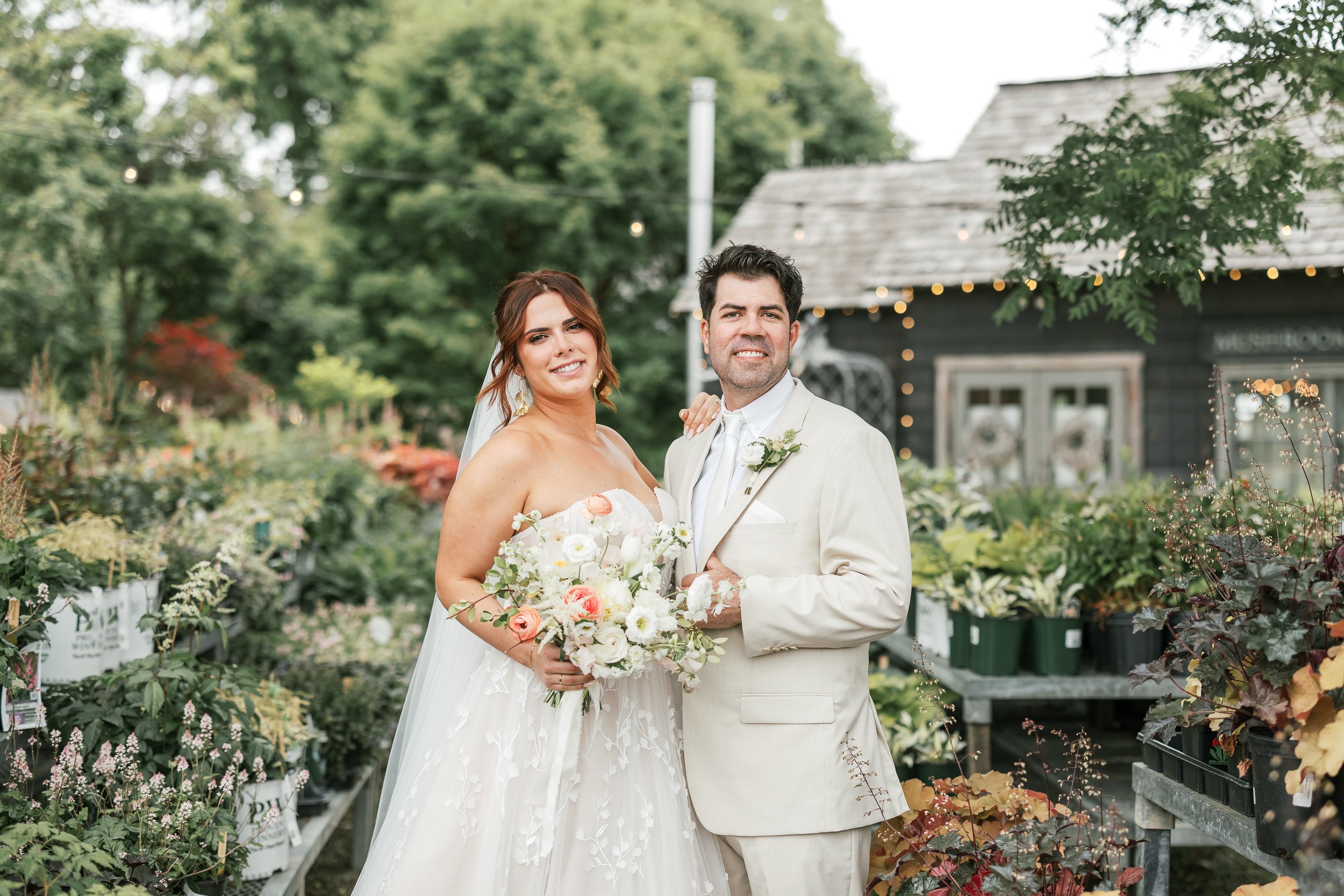 Taylor and Matt’s Terrain Gardens Wedding