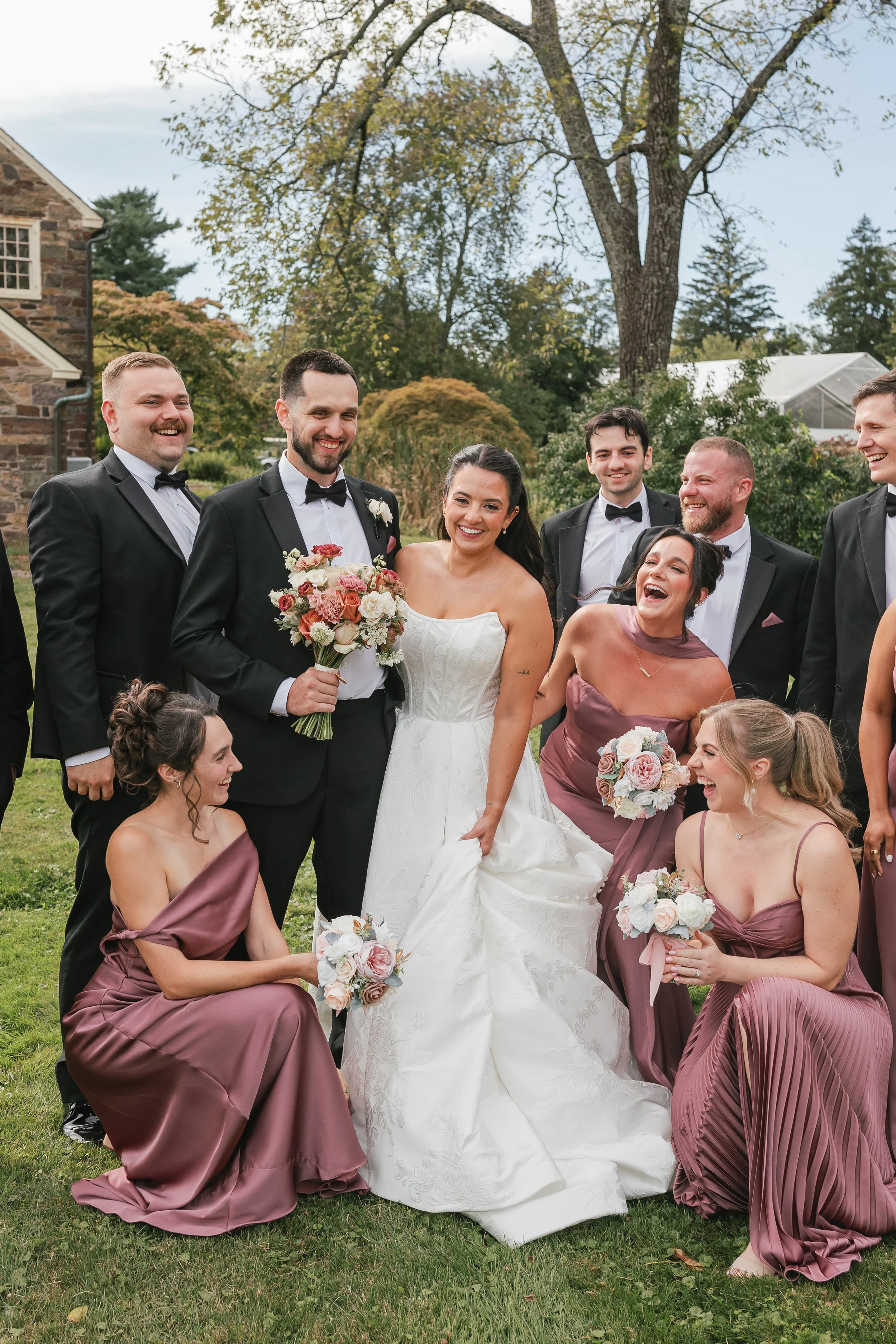Gab and Eric’s Garden Wedding at Pearl S Buck Estate
