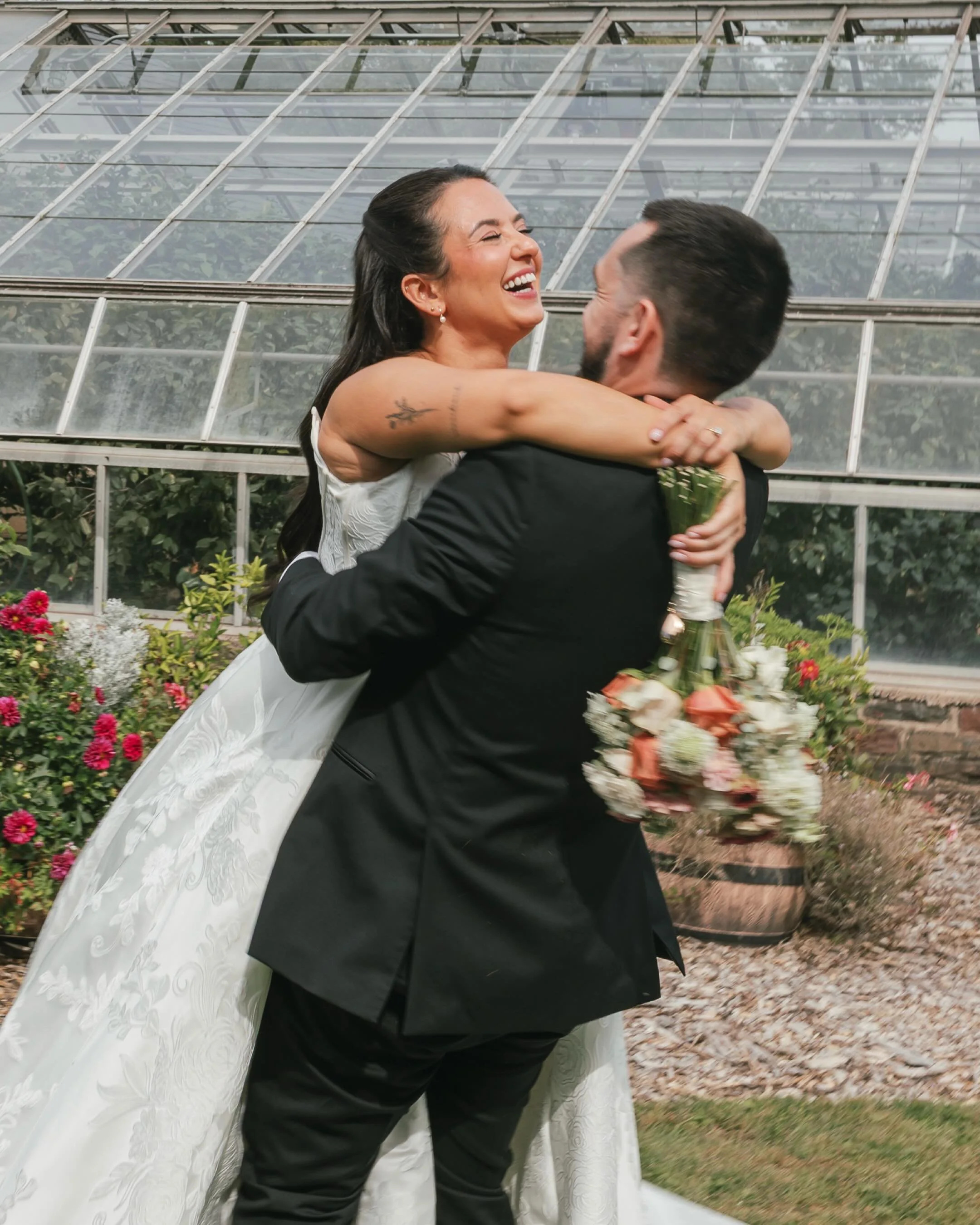 You would never know we were in the midst of a nor&rsquo;easter! Truly such a joyous day for Gab and Eric. I am literally still speechless. From the heartfelt vows, to the epic energy on the dance floor, and the emotional formal dances I am still pic