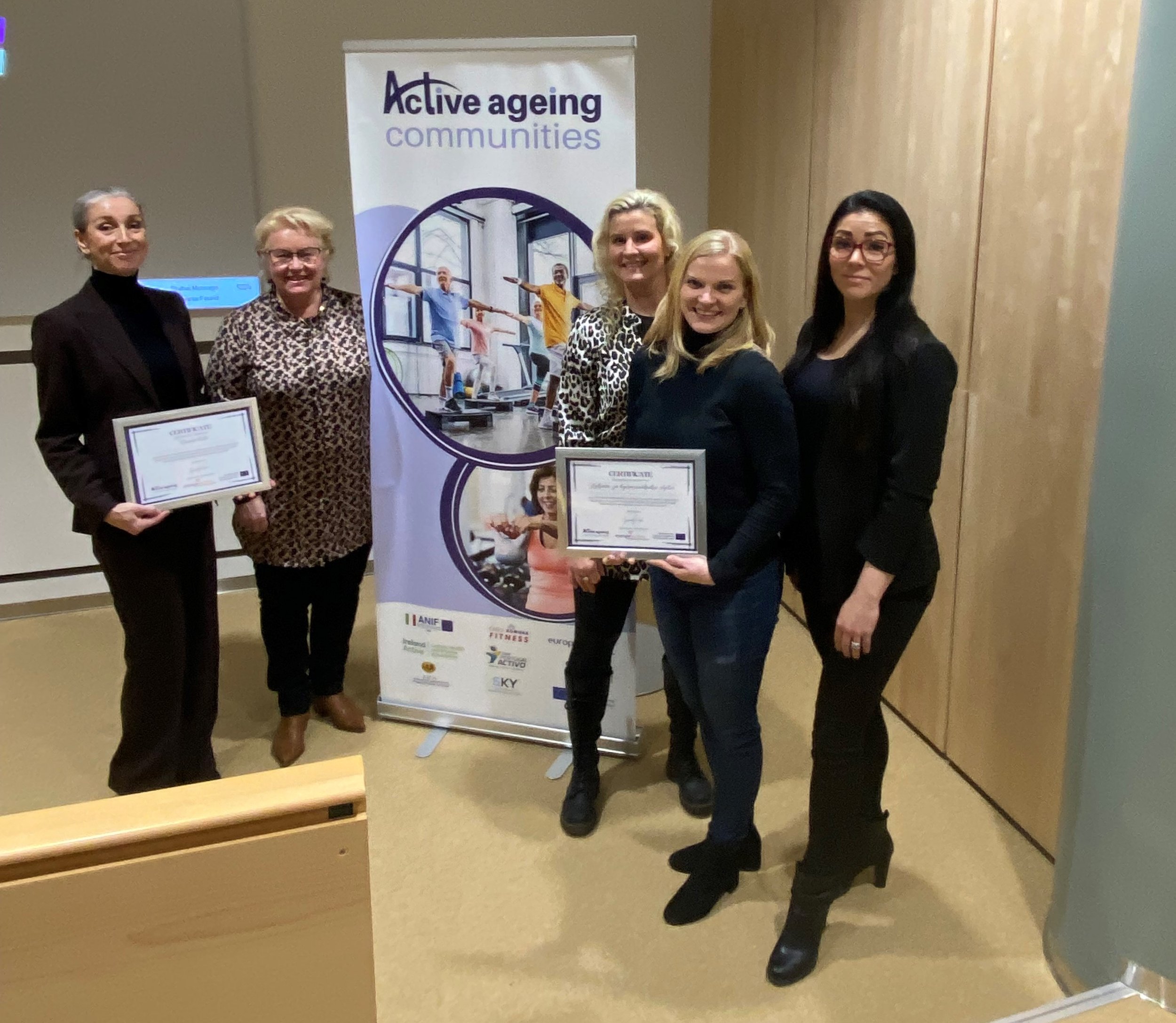 Suomalaiset kuntokeskukset mukana ikääntyvien liikunnan aktivoinnissa