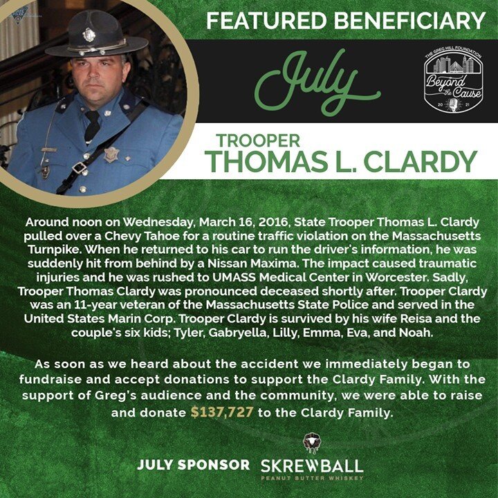 At around 12PM on Wednesday, March 16, 2016, State Trooper Thomas L. Clardy pulled over a Chevy Tahoe for a routine traffic violation on the Massachusetts Turnpike. When he returned to his car to run the driver's information, he was suddenly hit from