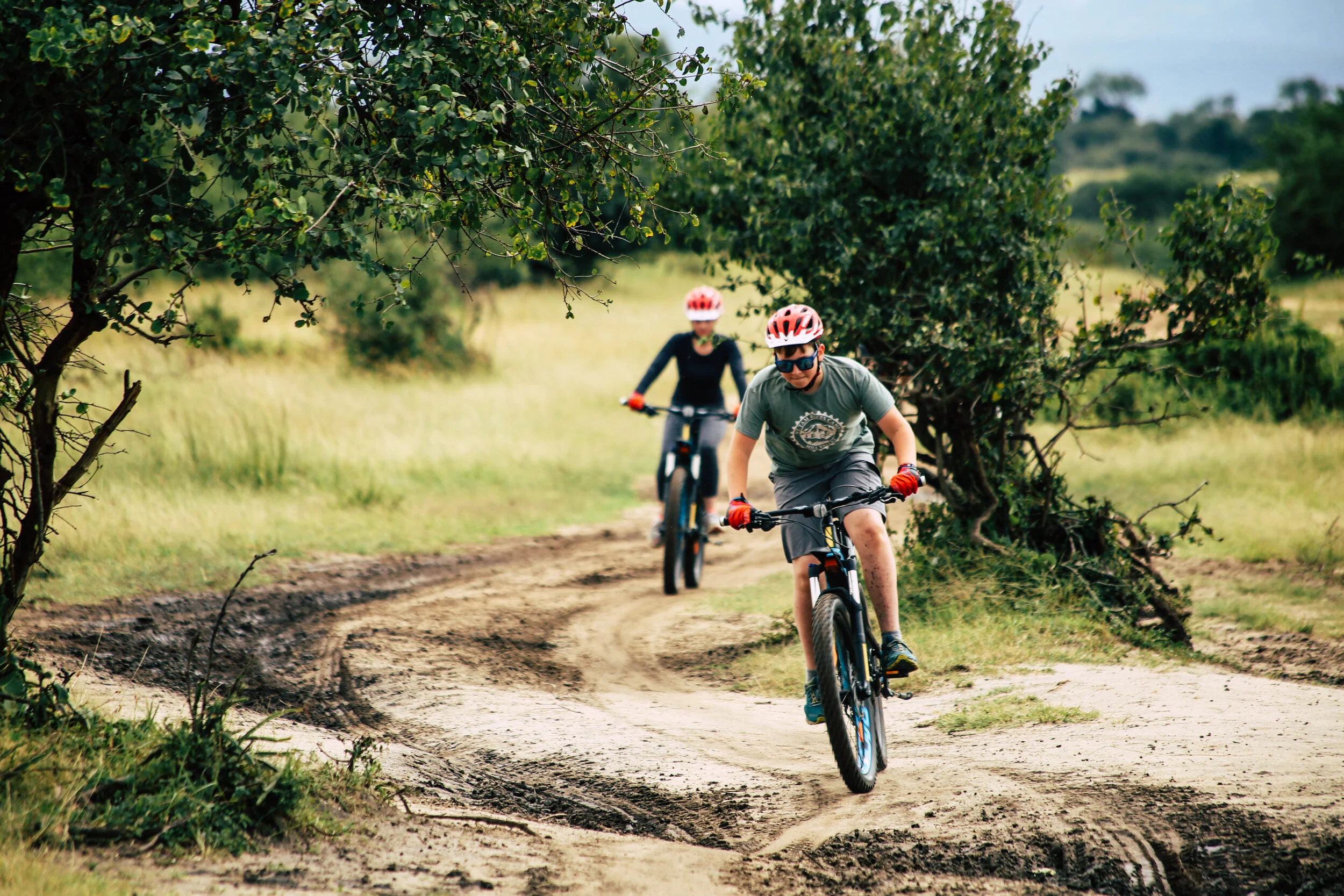 E-Bike in the Olderkesi Conservancy