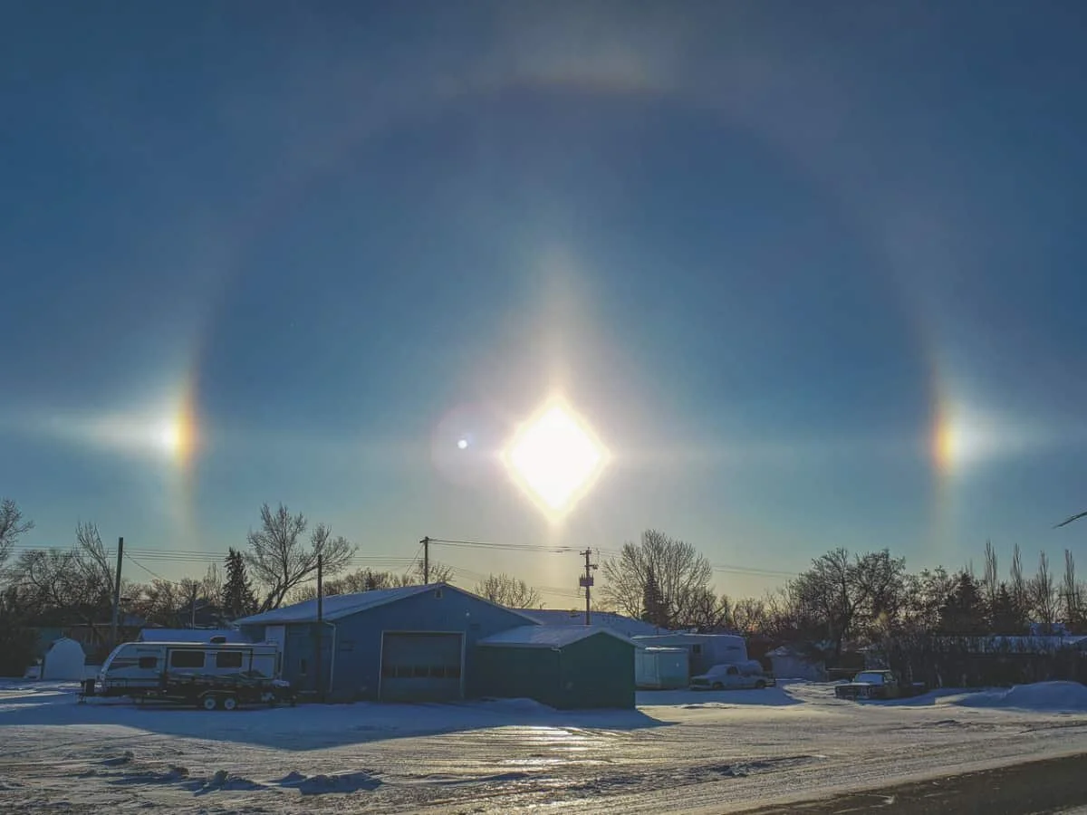 Brrrr … East central Alberta has been in a deep freeze for the past week