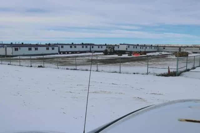 TC Energy dismantling camp at Oyen