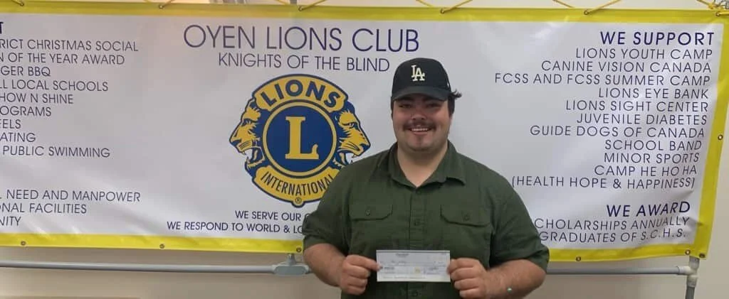 2020 Oyen Lions Club Scholarship Winners