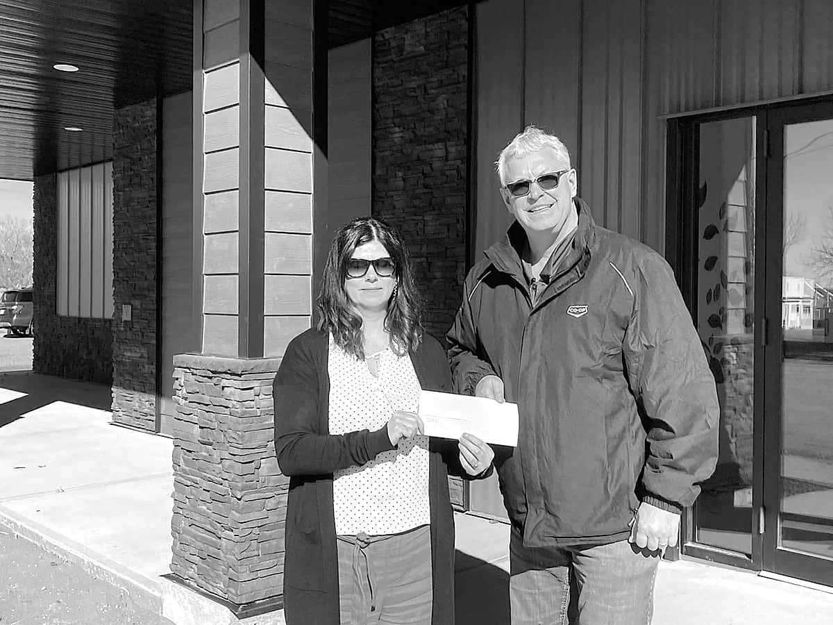 Acadia Valley Hall Donation