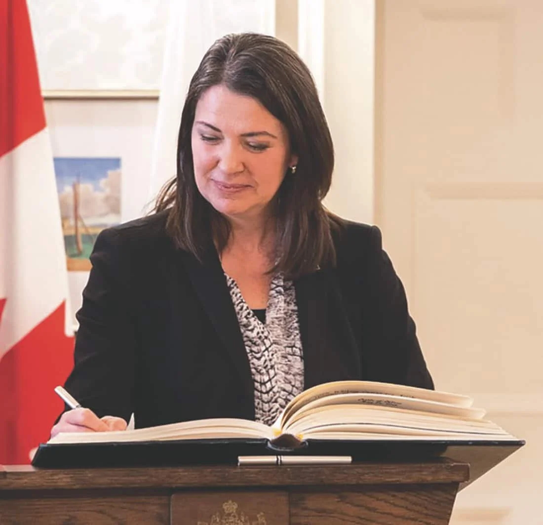 Danielle Smith sworn in as Premier of AB