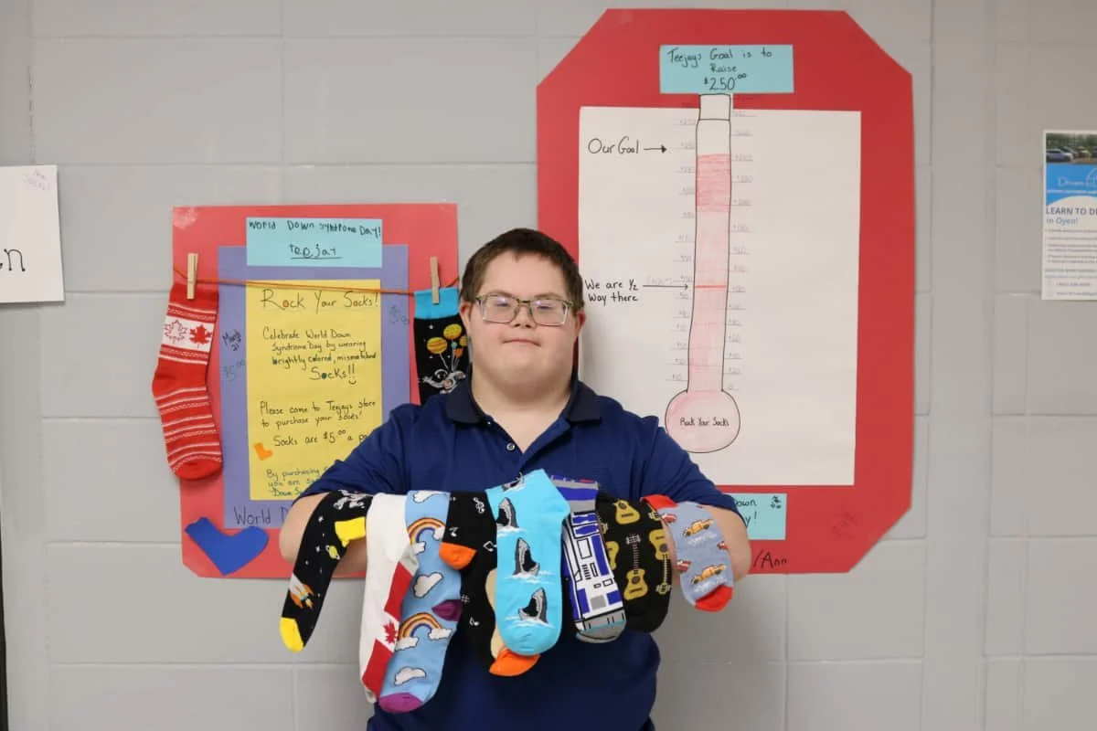Believe it or not, socks get people talking!