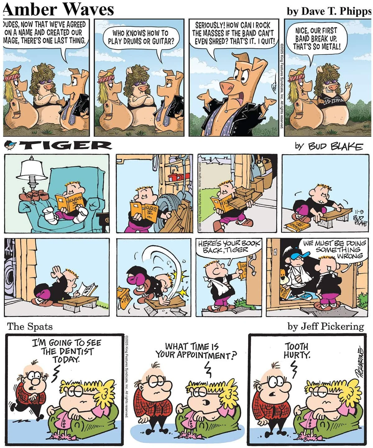 Comics: Band Break Up