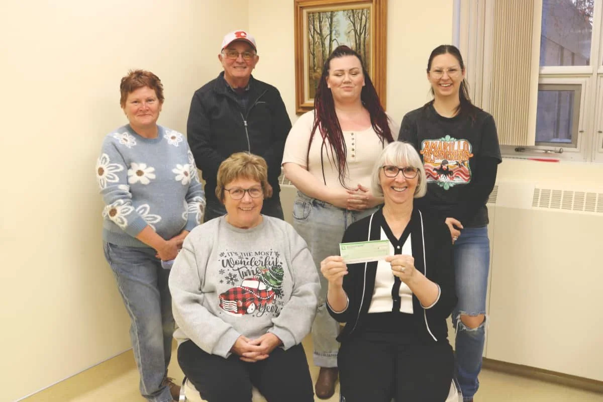 BCAS donates to the long-term care courtyard