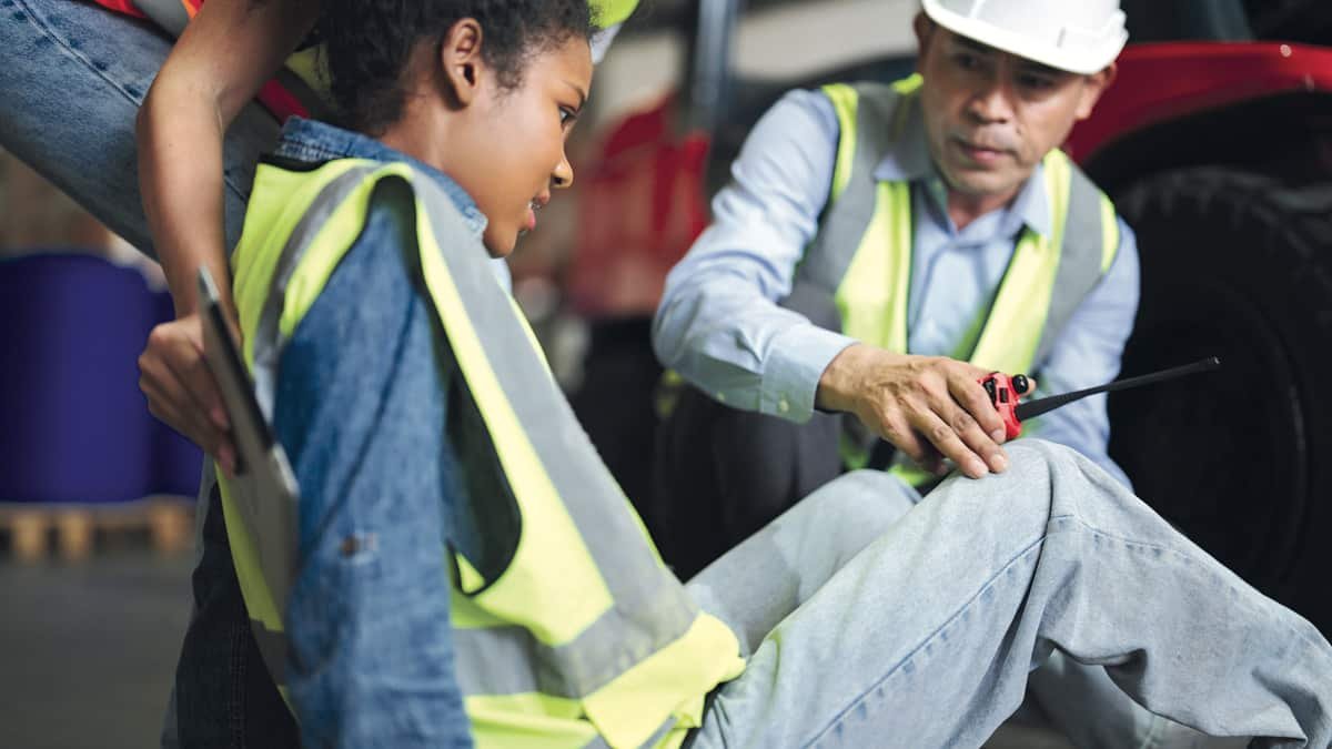 Why are young people over-represented in workplace accidents?