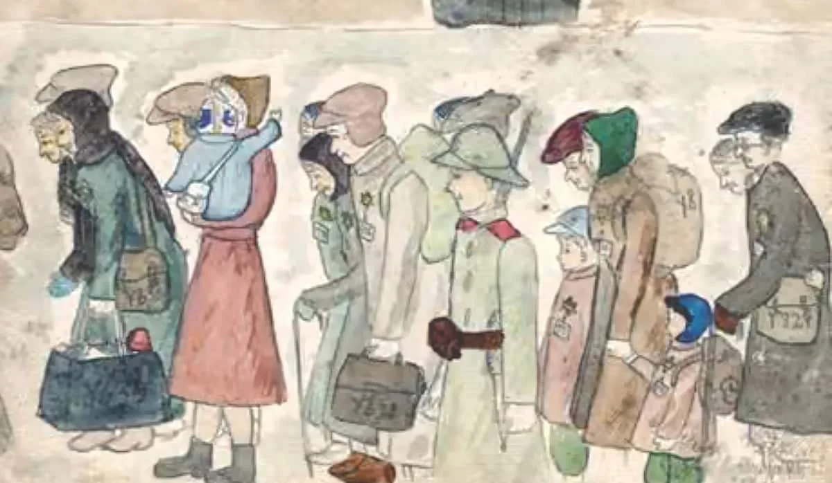 Check It Out: A child’s drawings record history