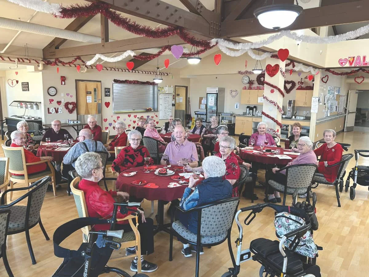 Lots of love and sweet surprises at the Oyen Lodge