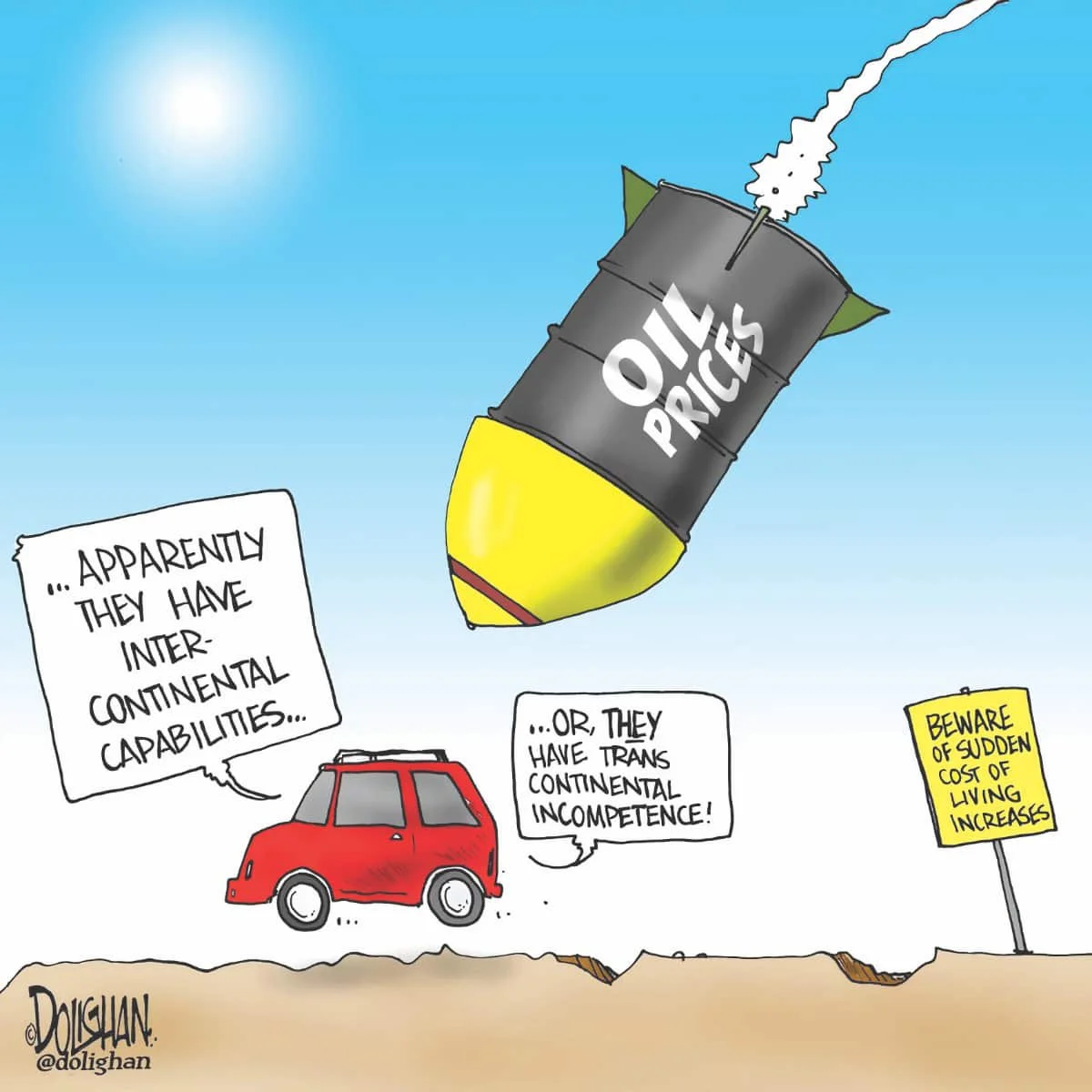 Editorial Cartoon: Oil Prices
